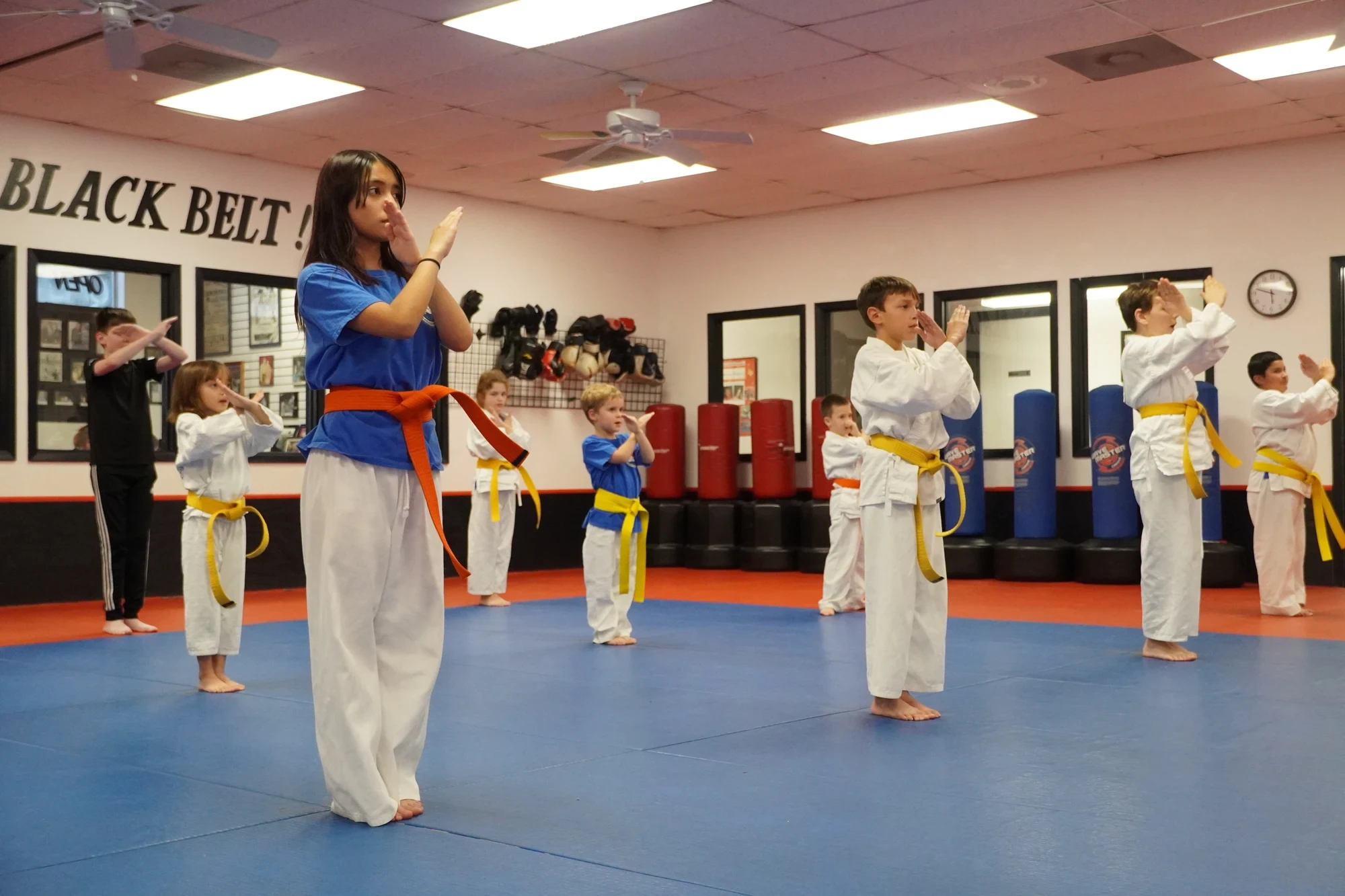 Students training at Martial Arts America