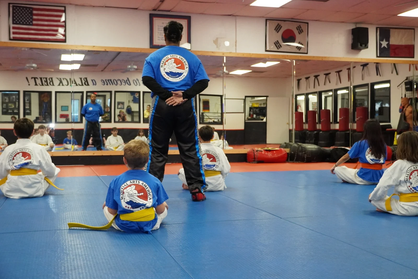 Kids martial arts class